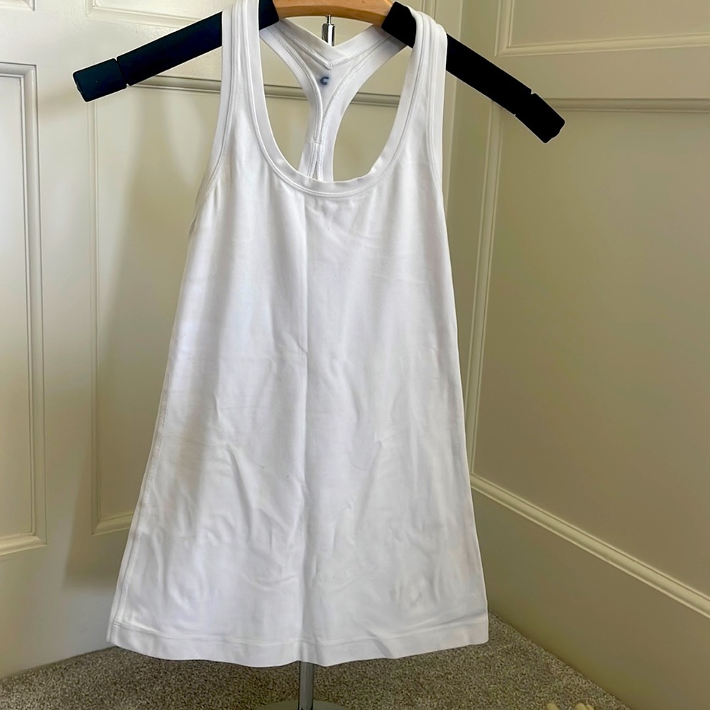 Lululemon White Tank